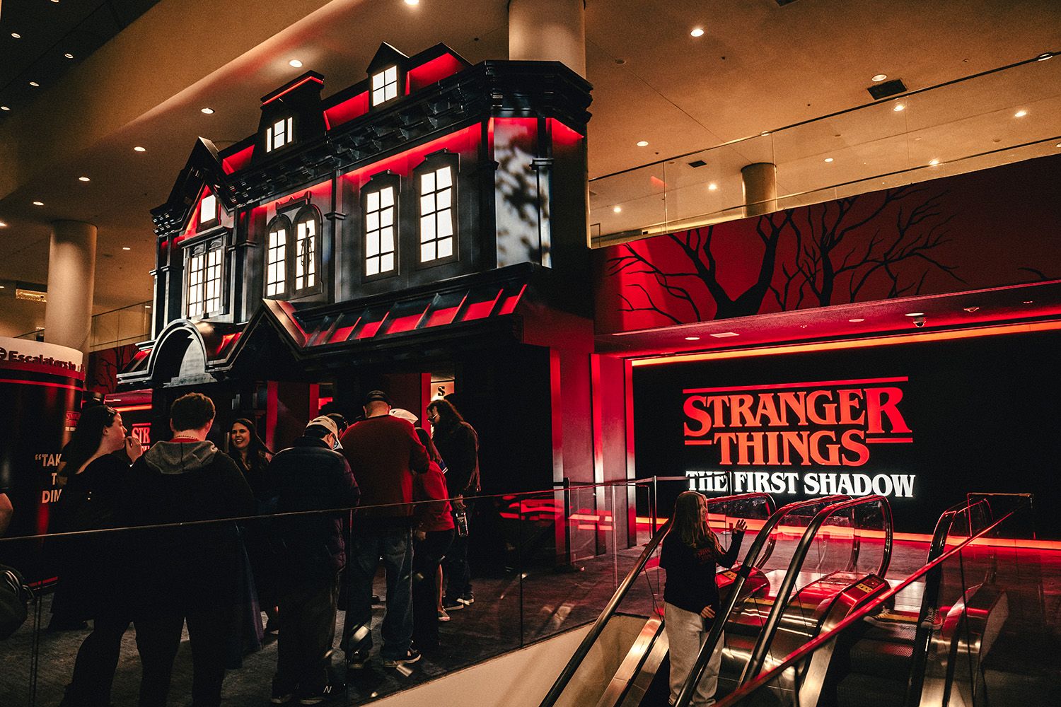 Netflixs Stranger Things and Bridgerton Activations