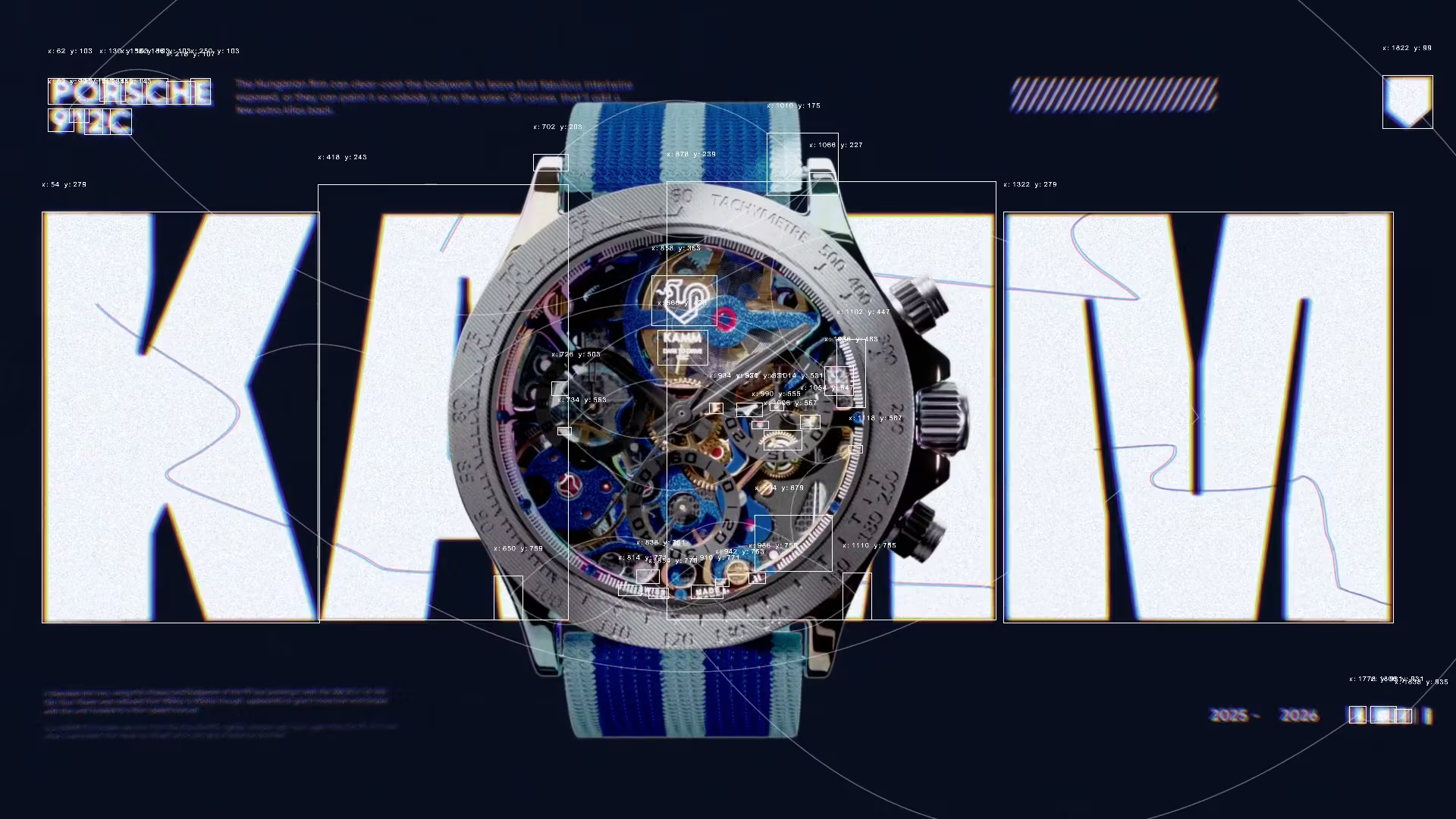 3d Car Watch Brand Film