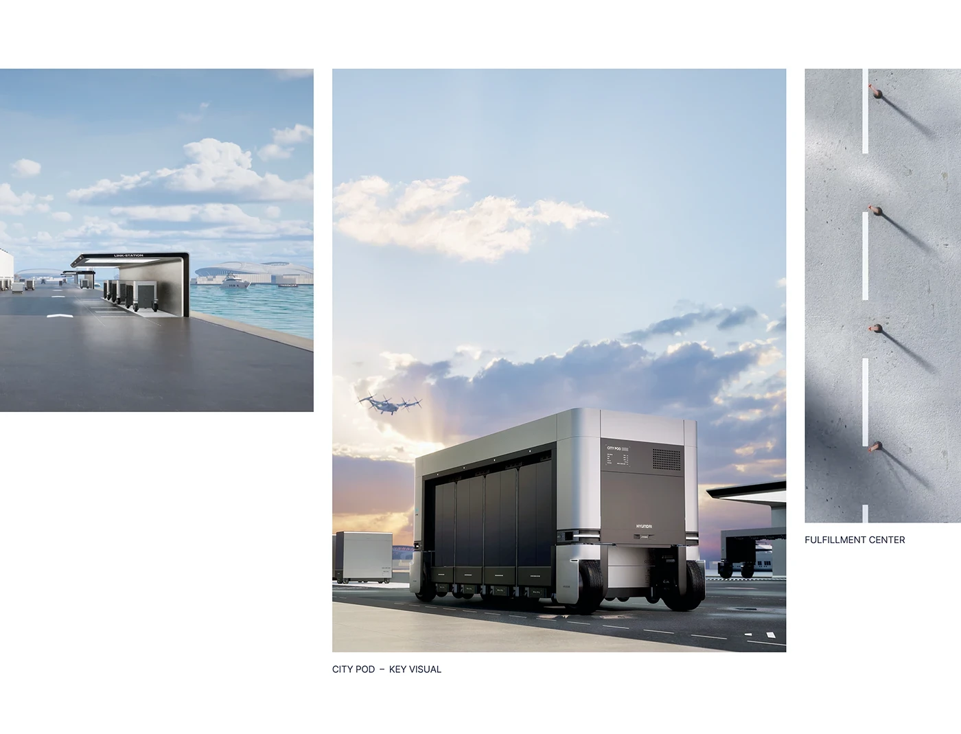 Hyundai City Pod and Fullfilment Center